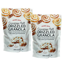 画像をギャラリービューアに読み込む, ☆2袋セット☆ Trader Joe's 【トレーダージョーズ トレーダージョーズ グラノーラ シリアル ヨーグルト風味コーティング シナモンロール味 11oz 312g】