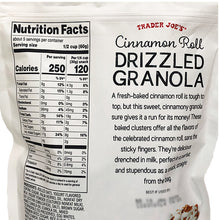 画像をギャラリービューアに読み込む, ☆2袋セット☆ Trader Joe's 【トレーダージョーズ トレーダージョーズ グラノーラ シリアル ヨーグルト風味コーティング シナモンロール味 11oz 312g】