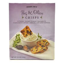 画像をギャラリービューアに読み込む, ☆ 2箱セット ☆ Trader Joe's 【トレーダージョーズ イチジク&オリーブ クリスプ】