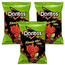 画像をギャラリービューアに読み込む, ☆3袋セット☆ Frito-Lay【 フリトレイ ドリトス Doritos フレーミングホット+ライム味 1袋 9.25oz 262g】
