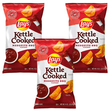 画像をギャラリービューアに読み込む, ☆3袋セット☆ アメリカのお菓子 Frito-Lay【 フリトレイ レイズ ケトル クック ポテトチップス メスキート BBQ味 8oz 226.8g】