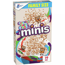 画像をギャラリービューアに読み込む, General Mills【ゼネラル ミルズ ブレックファースト シリアル シナモントースト クランチ ミニ 19oz 538g 全粒オーツ麦使用】