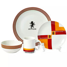 画像をギャラリービューアに読み込む, Harry Potter 【 ハリーポッター / ディナーウェア セット グリフィンドール 磁器 ディナーウェア / プレート ボウル マグ / 16ピースセット 】