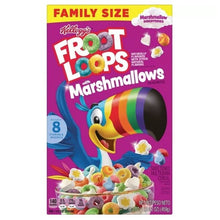 画像をギャラリービューアに読み込む, ケロッグ ブレックファースト シリアル フルーツループ マシュマロ入り 16.2oz 459g Kellogg's