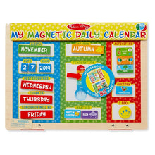 画像をギャラリービューアに読み込む, 子供 英語 教育 おもちゃ Melissa &amp; Doug【 メリッサ＆ダグ マグネット式 英語のカレンダー/ 82枚 / My First Daily Magnetic Calendar】
