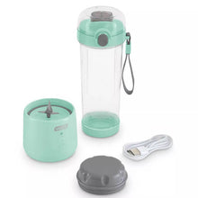 画像をギャラリービューアに読み込む, Dash【ダッシュ / キッチン用品 パーソナル ブレンダー USB 充電式 アクアブルー/ホワイト 16oz 約473ml】