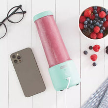 画像をギャラリービューアに読み込む, Dash【ダッシュ / キッチン用品 パーソナル ブレンダー USB 充電式 アクアブルー/ホワイト 16oz 約473ml】