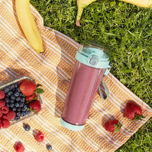 画像をギャラリービューアに読み込む, Dash【ダッシュ / キッチン用品 パーソナル ブレンダー USB 充電式 アクアブルー/ホワイト 16oz 約473ml】