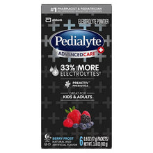 画像をギャラリービューアに読み込む, 2箱セット ペディアライト 電解質補給飲料 ドリンク エレクトライト パウダー 子供&大人用 ベリーフロスト味 1箱 6袋入り Pedialyte