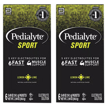 画像をギャラリービューアに読み込む, 2箱セット ペディアライト 電解質補給飲料 ドリンク エレクトライト パウダー スポーツ レモンライム味 1箱 6袋入りPedialyte