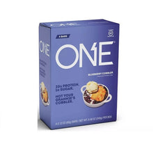 画像をギャラリービューアに読み込む, ☆ 3種類 3箱セット ☆ One【ワン / プロテインバー チョコレートチップ クッキードウ味 / ピーナッツバターカップ味 / ブルーベリーコブラー味 1本当たり20g配合 1箱4本入り】