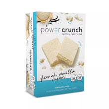 画像をギャラリービューアに読み込む, ☆ 3箱セット ☆ Power Crunch【パワークランチ / プロテイン ウエハース フレンチバニラクリーム味 5本入り 7oz/200g】