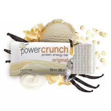 画像をギャラリービューアに読み込む, ☆ 3箱セット ☆ Power Crunch【パワークランチ / プロテイン ウエハース フレンチバニラクリーム味 5本入り 7oz/200g】