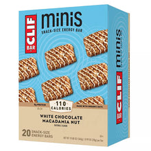 画像をギャラリービューアに読み込む, Clif Bar【クリフバー エナジーバー ミニズ ホワイトチョコレート マカダミアナッツ 20袋入り】