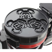 画像をギャラリービューアに読み込む, アメリカ キッチン用品 ディズニー ミッキーマウス 6枚焼き ワッフルメーカー ダブルフリップ 90周年記念 6枚焼き Disney