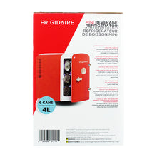 画像をギャラリービューアに読み込む, フリッジデール レトロ スタイル ミニ 冷蔵庫 6缶 収納可能 家庭電化製品 Frigidaire