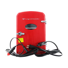 画像をギャラリービューアに読み込む, フリッジデール レトロ スタイル ミニ 冷蔵庫 6缶 収納可能 家庭電化製品 Frigidaire