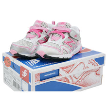 画像をギャラリービューアに読み込む, 最後1点 new balance ニューバランス 【 キッズ スニーカー KL5749 GI グレー×ピンク 12.5cm (US5.5) 】