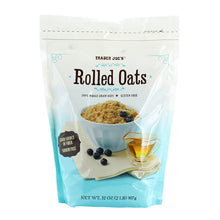 画像をギャラリービューアに読み込む, トレーダージョーズ グルテンフリー ロールドオーツ オートミール 32oz 907g Trader Joe's