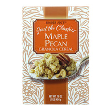 画像をギャラリービューアに読み込む, ☆2袋セット☆ Trader Joe's 【トレーダージョーズ ジャスト・ザ・クラスターズ メープル ピーカン グラノーラ シリアル】