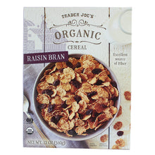 画像をギャラリービューアに読み込む, ☆2箱セット☆ Trader Joe's 【トレーダージョーズ オーガニック レーズンブラン シリアル 340g 12oz】