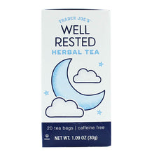 画像をギャラリービューアに読み込む, ☆ 4箱セット ☆ Trader Joe's【トレーダージョーズ ベッドタイム ハーブティー 20袋 1.09oz(31g)】