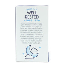 画像をギャラリービューアに読み込む, ☆ 4箱セット ☆ Trader Joe's【トレーダージョーズ ベッドタイム ハーブティー 20袋 1.09oz(31g)】