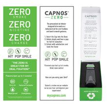 画像をギャラリービューアに読み込む, Capnos【 キャプノス ゼロ スターターキット フレーバーエアー インヘラー ミント味 】