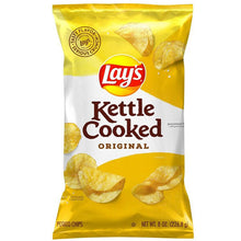 画像をギャラリービューアに読み込む, ☆3袋セット☆アメリカのお菓子 Frito-Lay【 フリトレイ レイズ ケトル クック 釜揚げ ポテトチップス オリジナル味 8oz 226.8g】