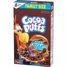 画像をギャラリービューアに読み込む, General Mills【ゼネラル ミルズ ブレックファースト シリアル ココアパフ シリアル ファミリーサイズ 18.1oz 513g】
