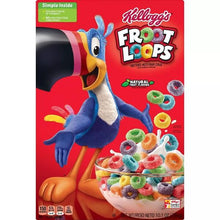 画像をギャラリービューアに読み込む, 2箱セット カラフル ブレックファースト シリアル セット ラッキーチャーム 10.5oz 297g & フルーツループ 10.1oz 286g General Mills & Kellogg's ゼネラル ミルズ &ケロッグ