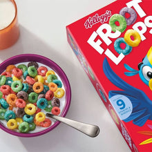 画像をギャラリービューアに読み込む, 2箱セット カラフル ブレックファースト シリアル セット ラッキーチャーム 10.5oz 297g & フルーツループ 10.1oz 286g General Mills & Kellogg's ゼネラル ミルズ &ケロッグ