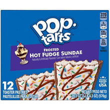 画像をギャラリービューアに読み込む, Kellogg's【ケロッグ ペイストリー菓子 ポップターツ フロスト ホットファッジサンデー味 12枚入り 20.3oz 576g】