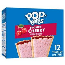 画像をギャラリービューアに読み込む, Kellogg's【ケロッグ ペイストリー菓子 ポップターツ フロスト チェリー味 12枚入り 20.3oz 576g】