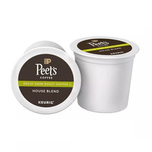 画像をギャラリービューアに読み込む, Keurig【 ピーツコーヒー Kカップ カフェインフリー ハウスブレンド ダークロースト 22カップ入り K-cup / Peet's Coffee 】
