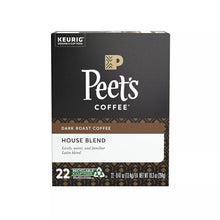 画像をギャラリービューアに読み込む, Keurig【 ピーツコーヒー Kカップ ハウスブレンド ダークロースト 22カップ入り K-cup / Peet's Coffee 】