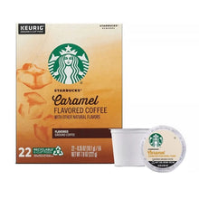 画像をギャラリービューアに読み込む, キューリグ スターバックス Kカップ キャラメルフレーバー ミディアムロースト 22カップ入り K-cup / Starbucks Keurig