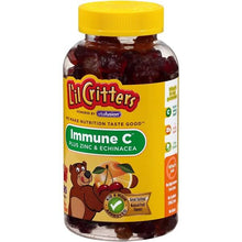 画像をギャラリービューアに読み込む, L'il Critters【リル クリッターズ / 子供用 ビタミン グミ /  ビタミンC 免疫サポート 亜鉛 エキナセア / チェリー ストロベリー オレンジ レモン / 190粒入り】