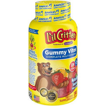 画像をギャラリービューアに読み込む, L'il Critters【リル クリッターズ / 子供用 ビタミン グミ /  ストロベリー オレンジ チェリー / ガミーバイツ マルチビタミン / 190粒入り】