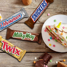 画像をギャラリービューアに読み込む, フルサイズ チョコレート 4種類 18本 チョコバー バラエティーパック / スニッカーズ ミルキーウェイ スリーマスケティアーズ トゥイックス 33.31oz 943.9g  Mars