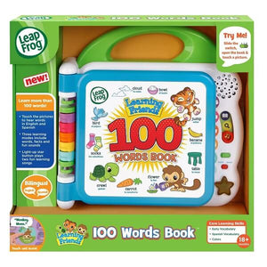 知育玩具 英語のおもちゃ / ラーニングフレンズ 英語とスペイン語 100ワード ブック LeapFrog