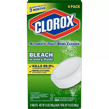 画像をギャラリービューアに読み込む, Clorox【クロロックス オートマティック トイレ クリーナー タブレット 4個入り 最長約1年分 】