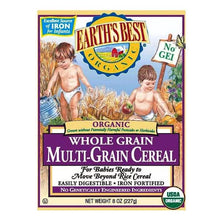 画像をギャラリービューアに読み込む, 生後4ヶ月以上 Earth's Best【アースズベスト / 離乳食 2箱セット オーガニック オートミール & マルチグレイン ベイビーシリアル 約16食分 8oz 227g】