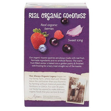 画像をギャラリービューアに読み込む, Nature's Path【ネイチャーズパス オーガニック ペイストリー菓子 トースター ペイストリー フロスト ワイルドベリーアサイー味 6枚入り 11oz 312g】