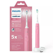 画像をギャラリービューアに読み込む, Philips Sonicare【 フィリップスソニッケアー 充電式 電動歯ブラシ ディープピンク 4100 プラークコントロール】