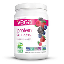 画像をギャラリービューアに読み込む, Vega【 ベガ プロテイン & グリーン / プラントベース プロテイン / ベリー味 18.4oz 522g / 約18杯分】