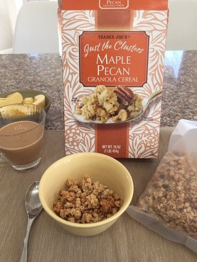 朝食にいかがですか☆Trader Joe'sのグラノーラシリアル☆