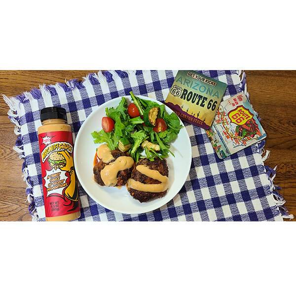 ☆ハンバーグにマグニフィソース☆