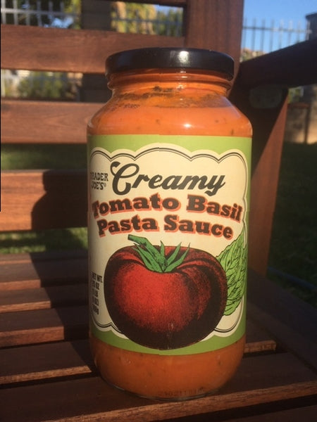 作ってみました☆Tomato Basil Pasta sauceを使ったパスタ☆