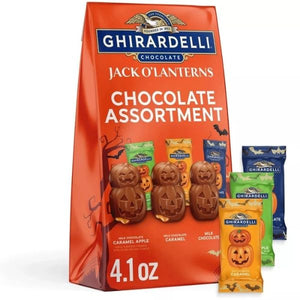 [選べるセット数] [1セット2袋] ギラデリ チョコレート ハロウィン限定 1セット2袋入り ギラデリ チョコレート ジャック オー ランタン パンプキン型 チョコレート 詰め合わせセット 1袋 4.1oz 118g Ghirardelli